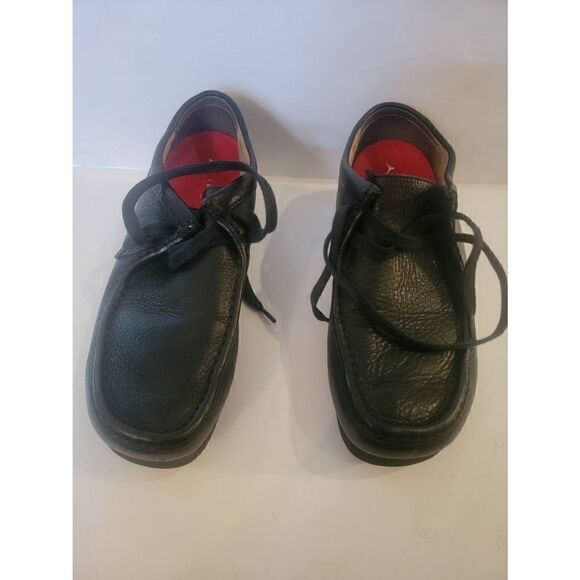Clarks Shacre Men\'s Black Lace Up Dress Moccasin Shoes Size 10.5 main image 7